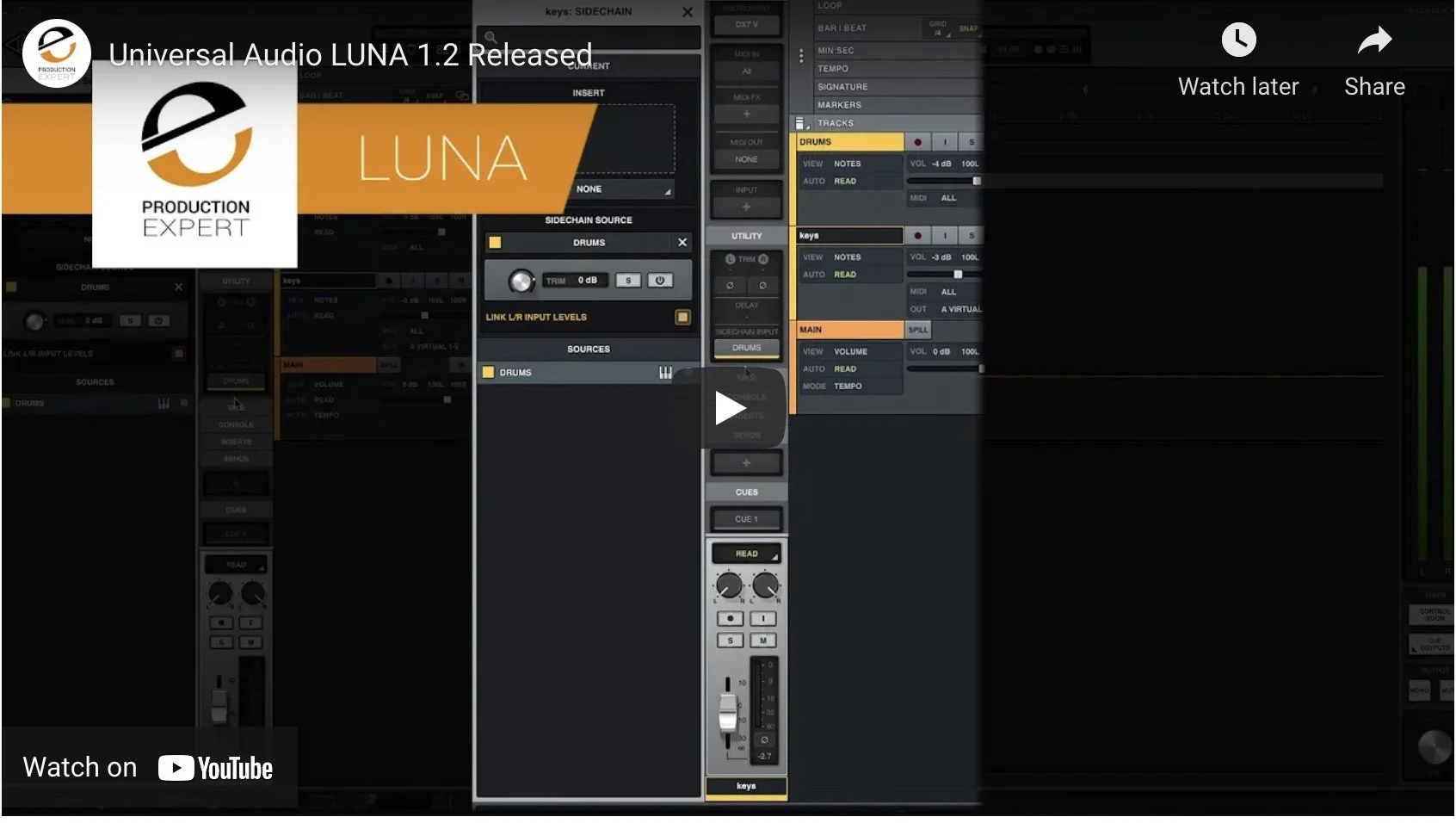 Universal Audio LUNA 1.2 Released - What's New? | Production Expert